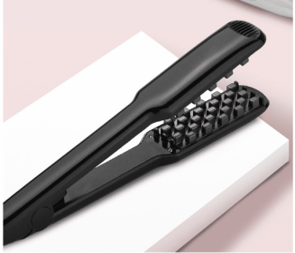 Hair Fluffy Splint Tin Foil Perm Corn Beard Pad Hair Root Hair Fluffy Lattice Splint Female Beauty Hairdresser Splint (Color: BLACK)
