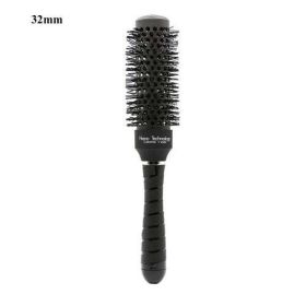 Mythus High Quality Hairdressing Round Comb Nano Thermal Hair Ceramic (Color: Purple)
